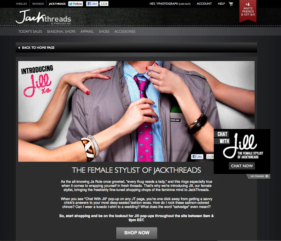 Jillthreads Campaign