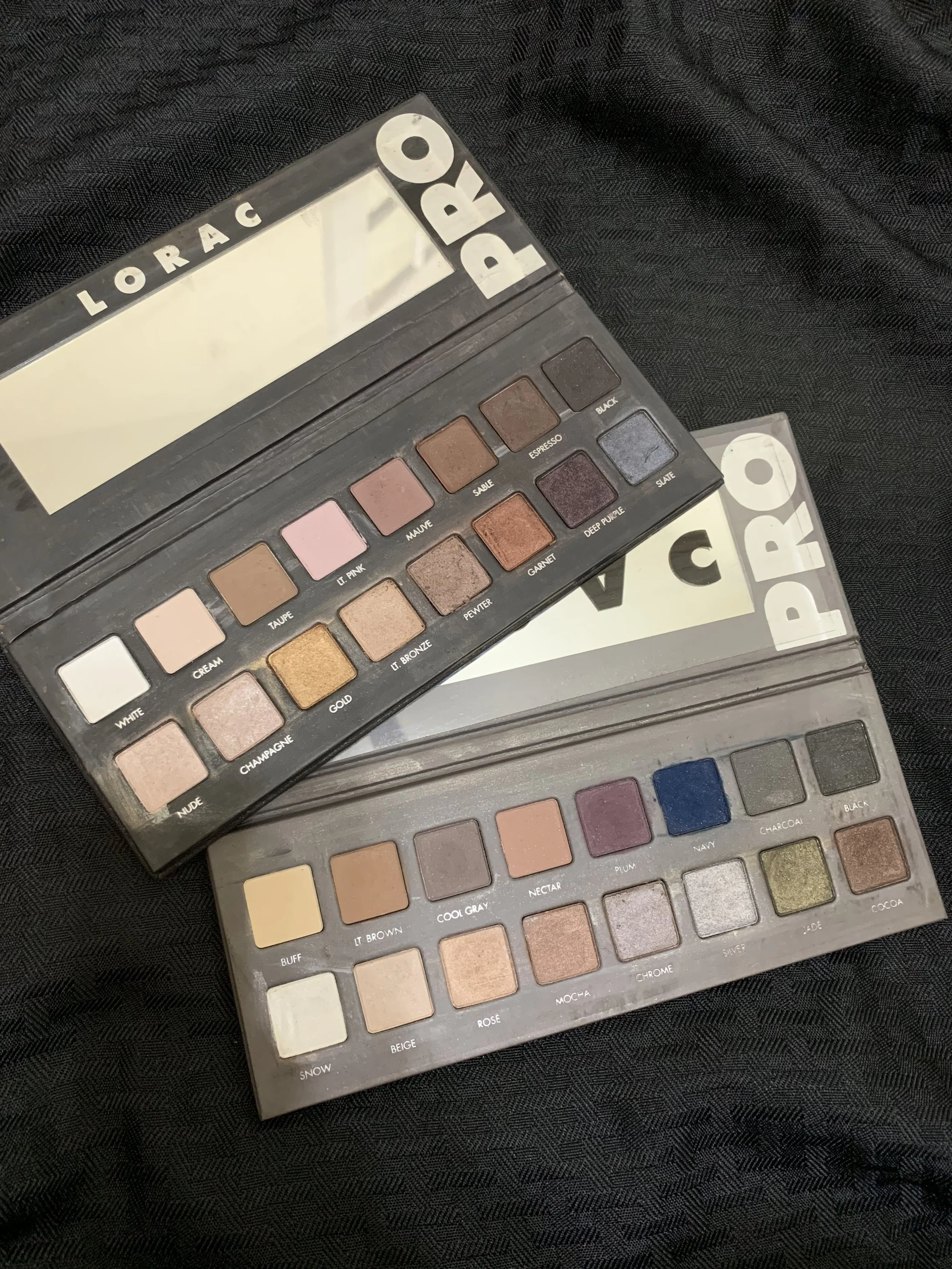 Lorac Pro Palette and Lorac 2 Pro Palette- gently used- $20 each