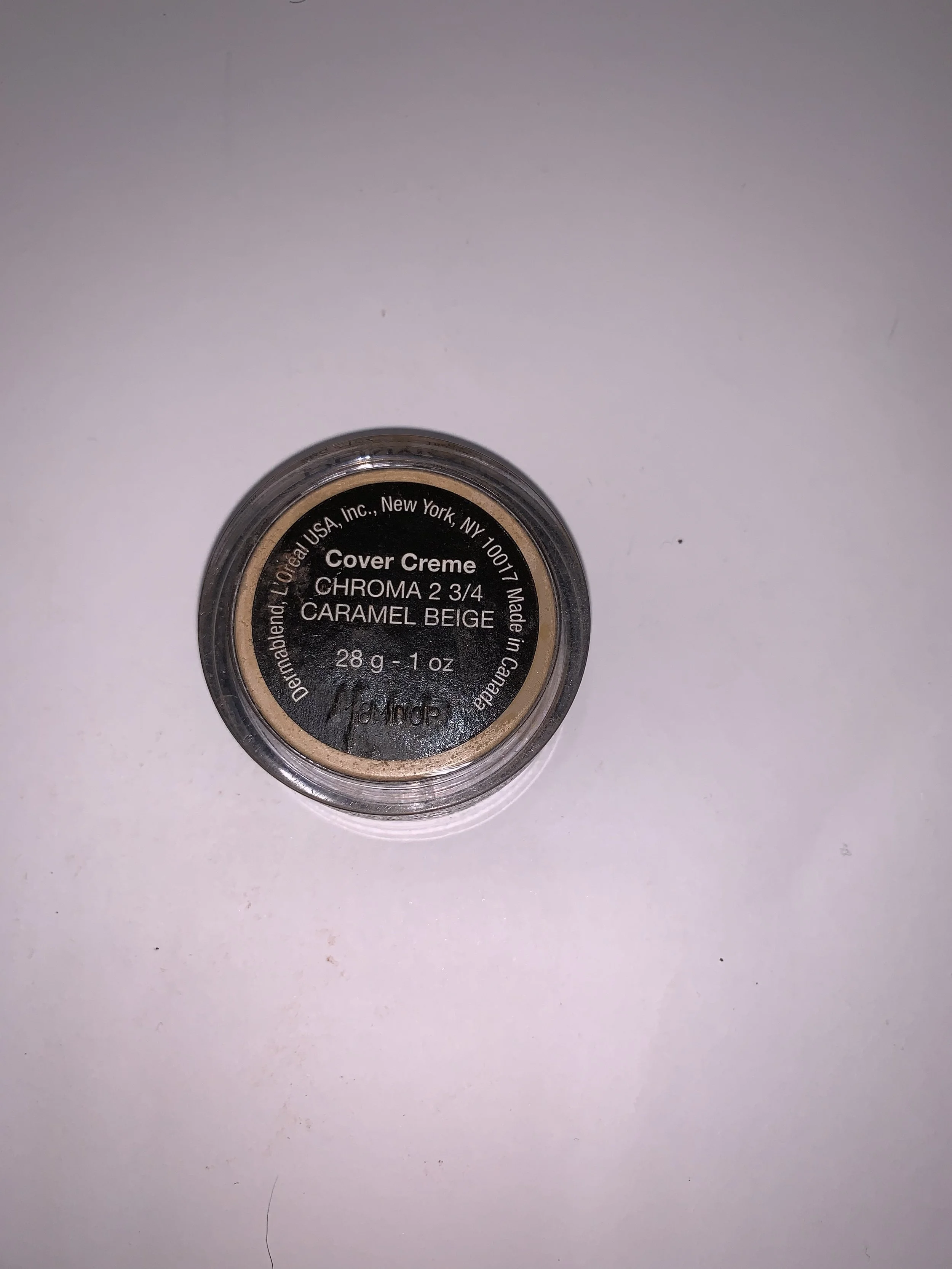 Dermablend Cover Creme-gently used-$17