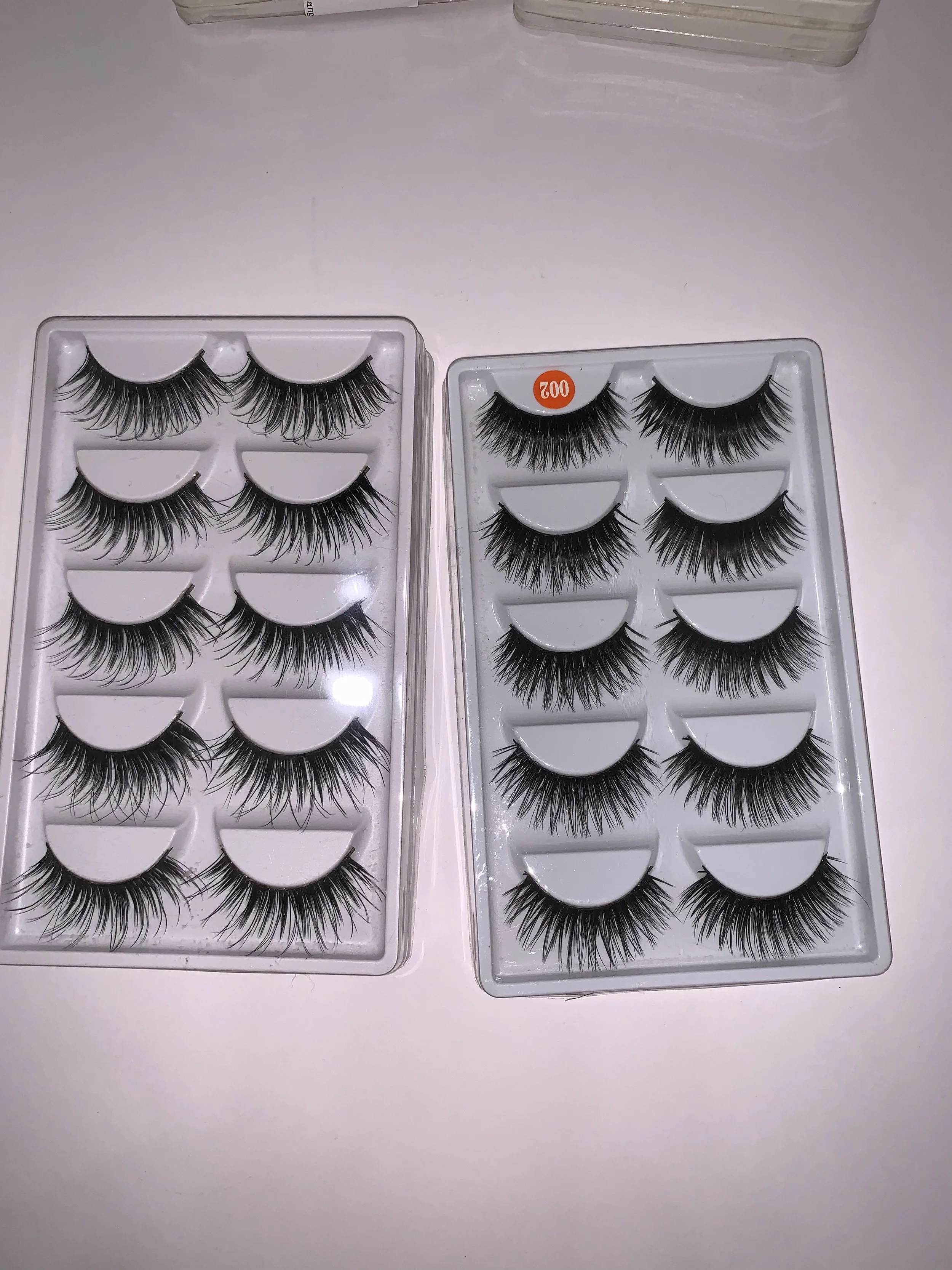 Bulk Full Lashes 3 packs of each-$5