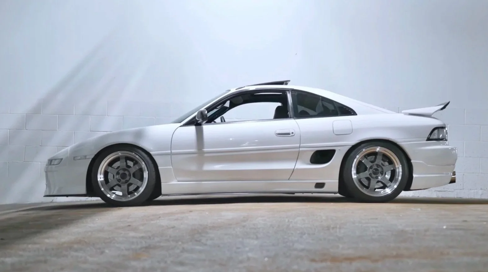    The MR2 also fits naturally into the visual world I'm creating for the movie. It's distinctly Japanese and unmistakably from another era, yet this particular car has been updated enough that it doesn't feel trapped in the past. That combination wo