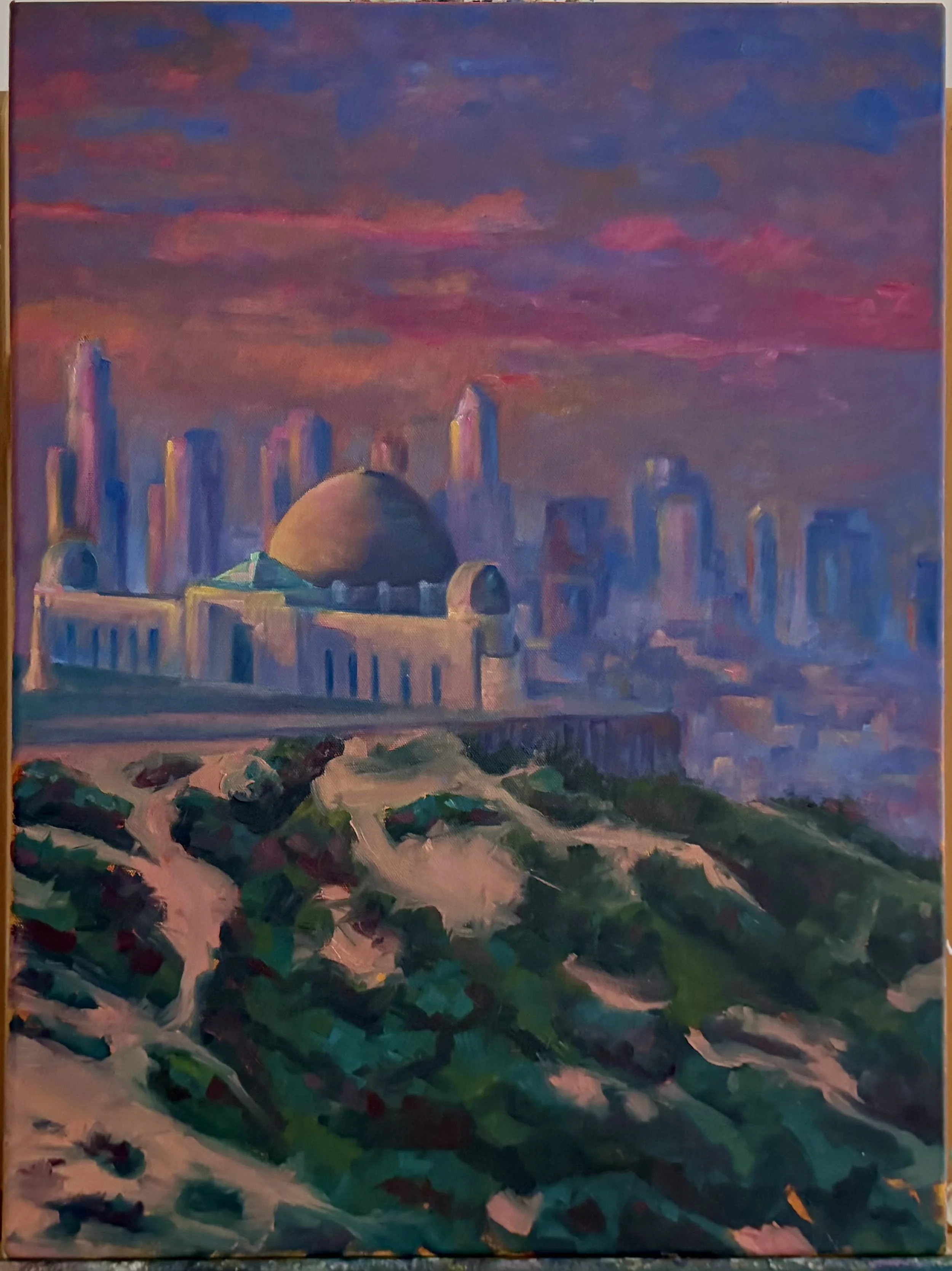 Griffith Observatory 24"x18"