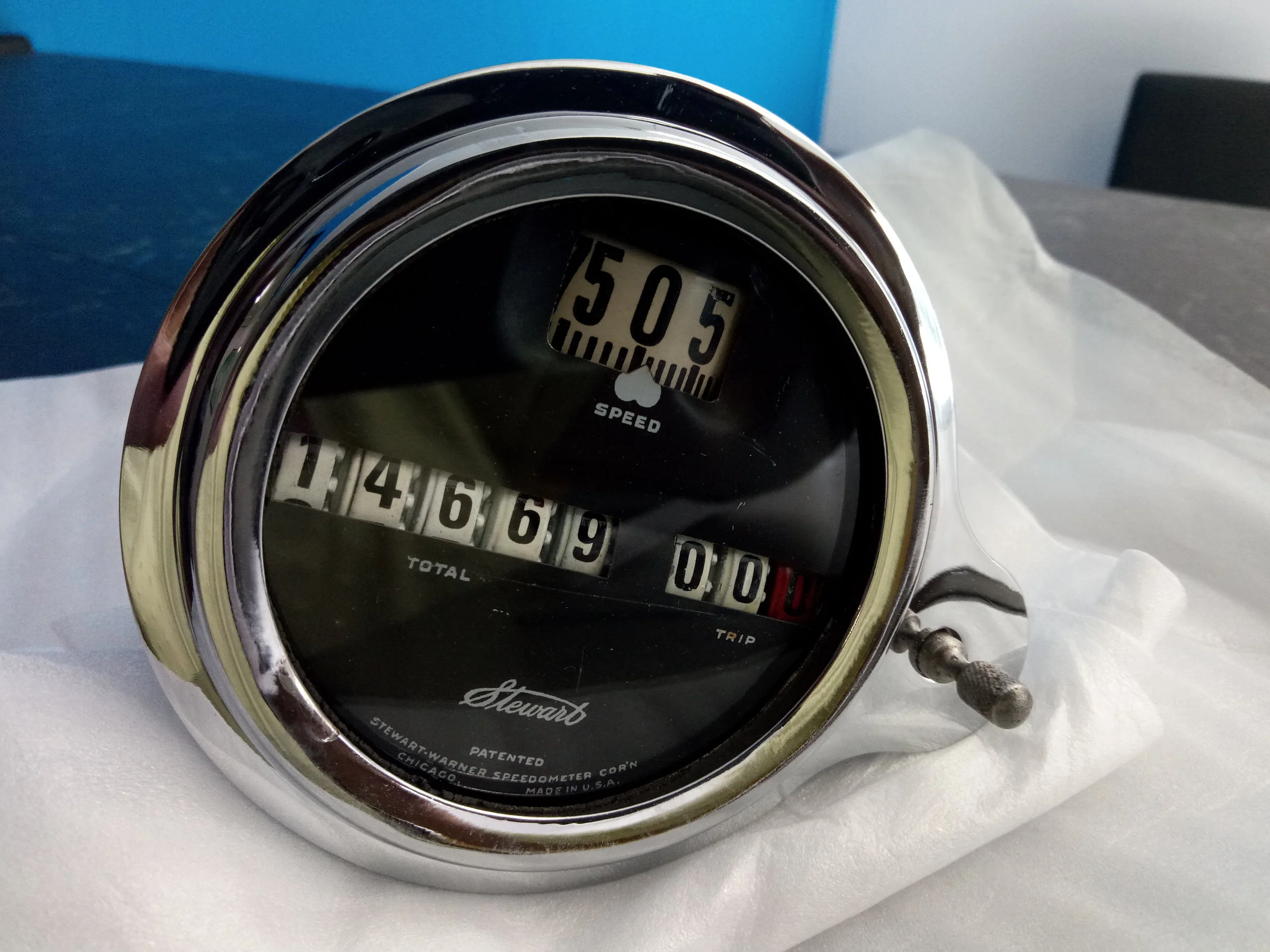After restoration - tested, calibrated and all working