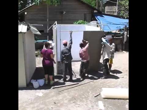 Assembly of Toilet Shelter (click image to play video)