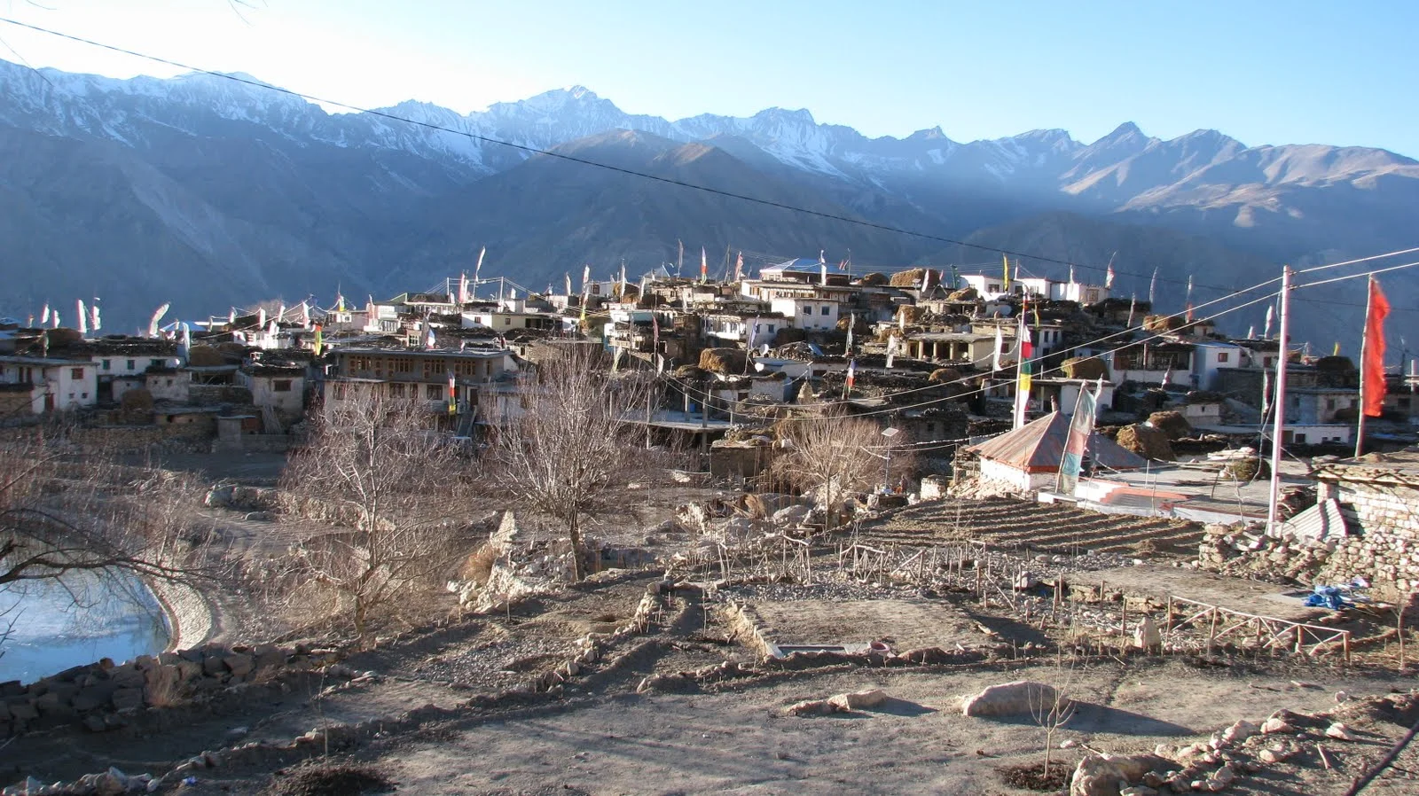 Nako, Kinnaur, Himachal Pradesh: a village that uses gharats