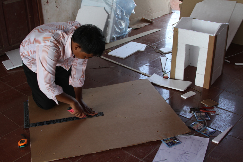 Co-creation workshop with rural Cambodian construction workers