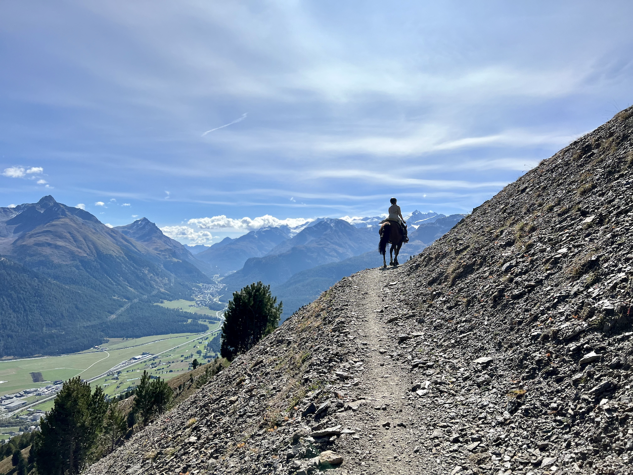 WARTELISTE - Wellness, Wanderreiten &amp; Yoga auf der Via Engiadina - mit Catherine