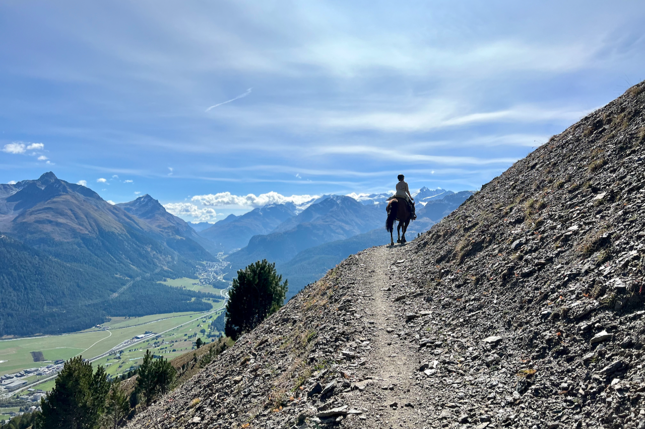 WARTELISTE - Wellness, Wanderreiten &amp; Yoga auf der Via Engiadina - mit Catherine