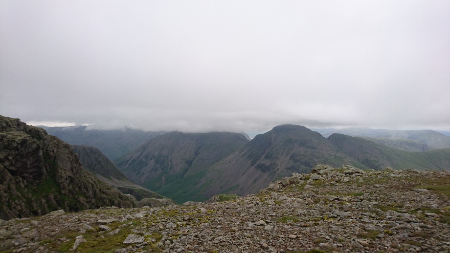 The view from Broad Crag.