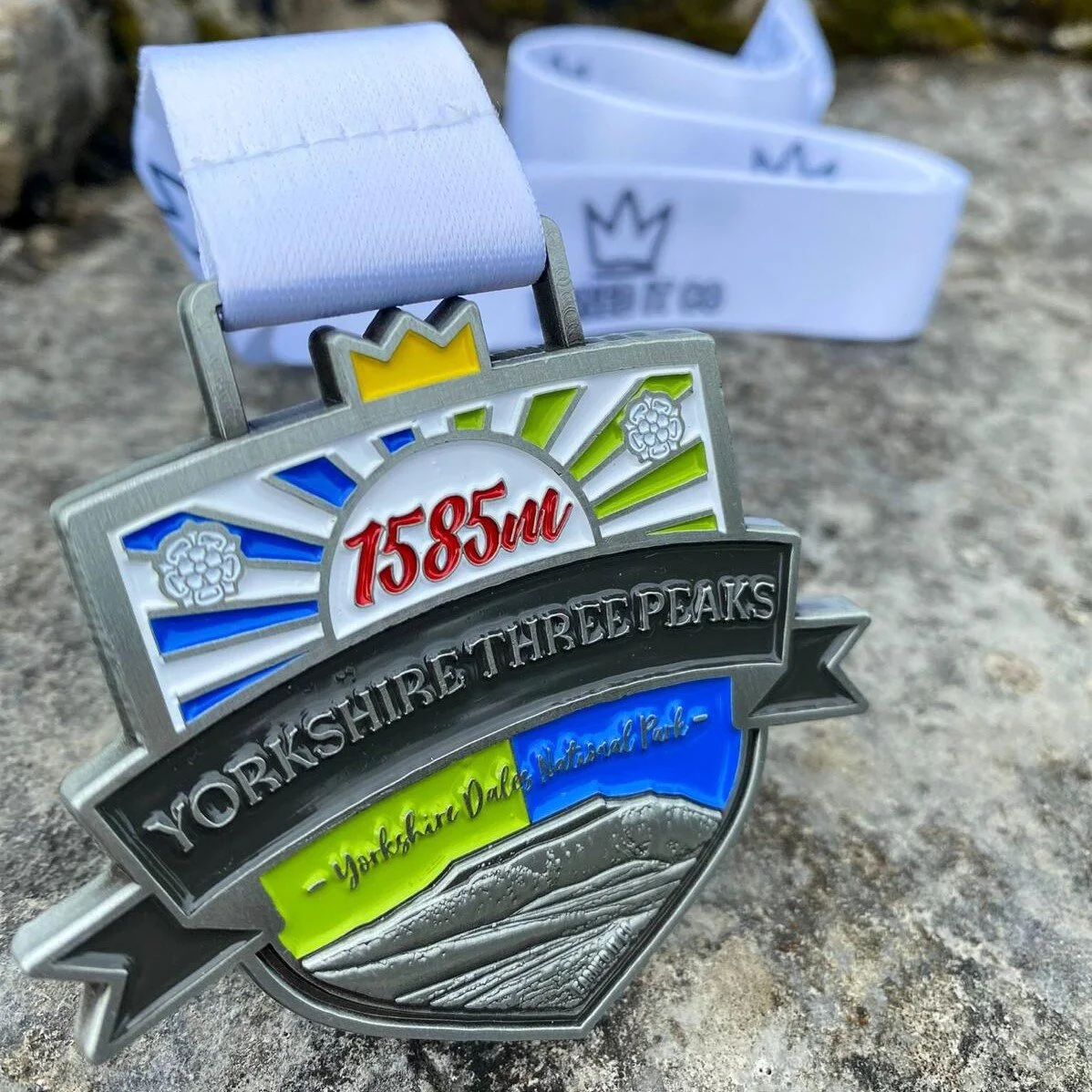 Yorkshire Three Peaks Medal — ASCENDANCY APPAREL