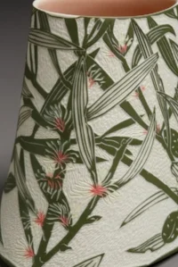 Broad-leaf Hakea , 2018. Porcelain, 17h x 19.6w x 16.5d cm. Image Art Atelier