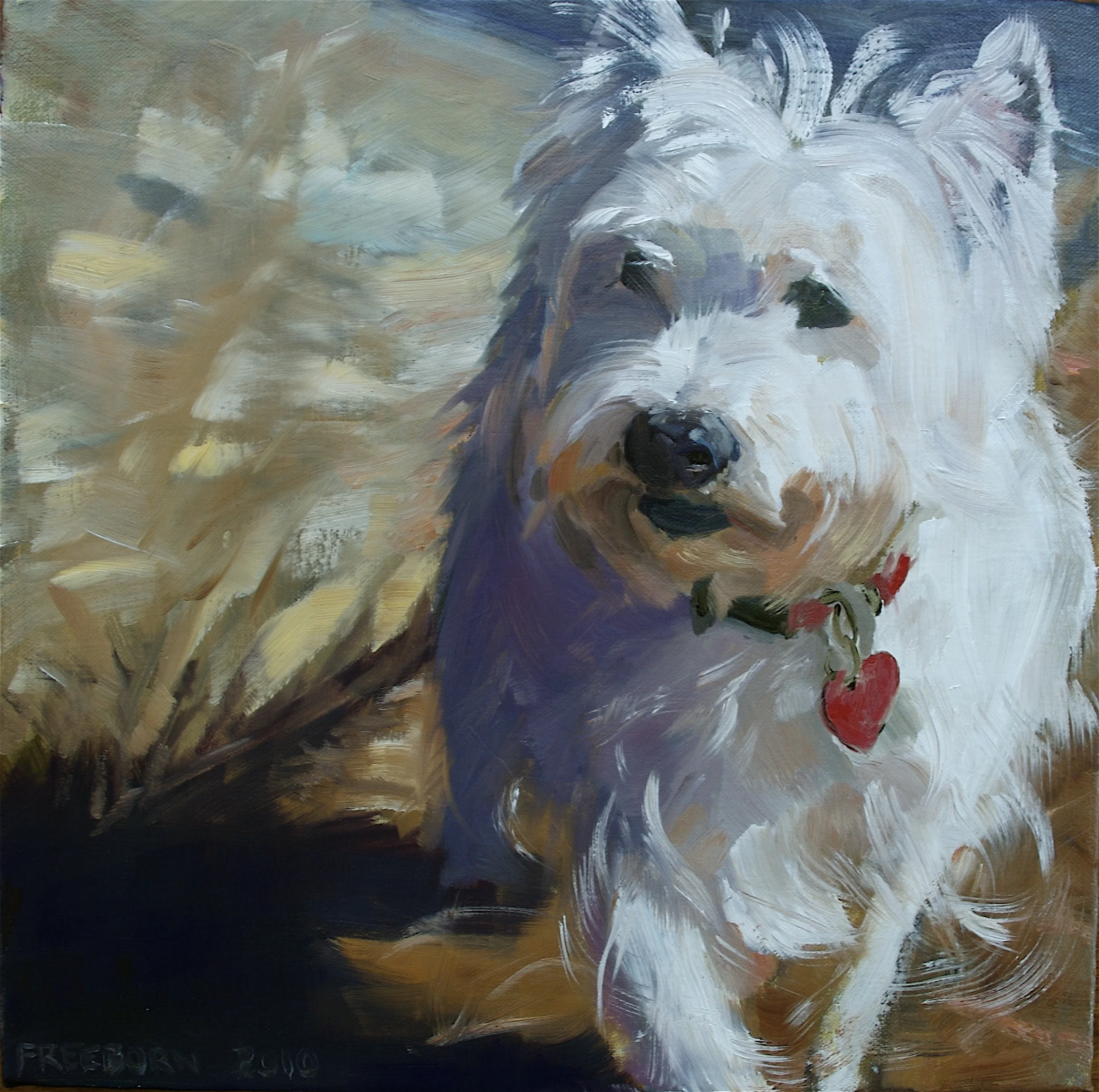 The Red Heart, oil on canvas, SOLD