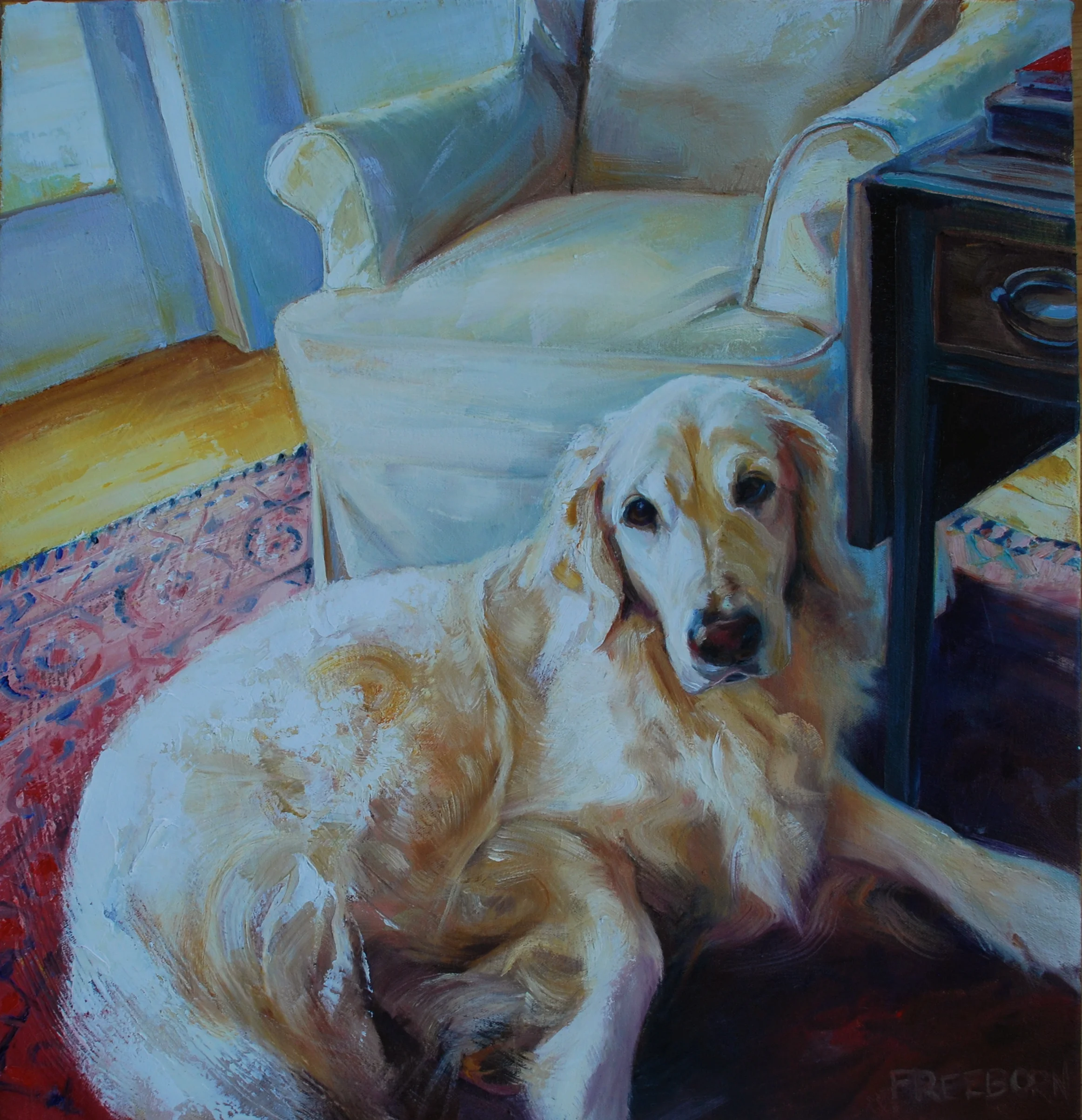 Rosie, Oil on canvas