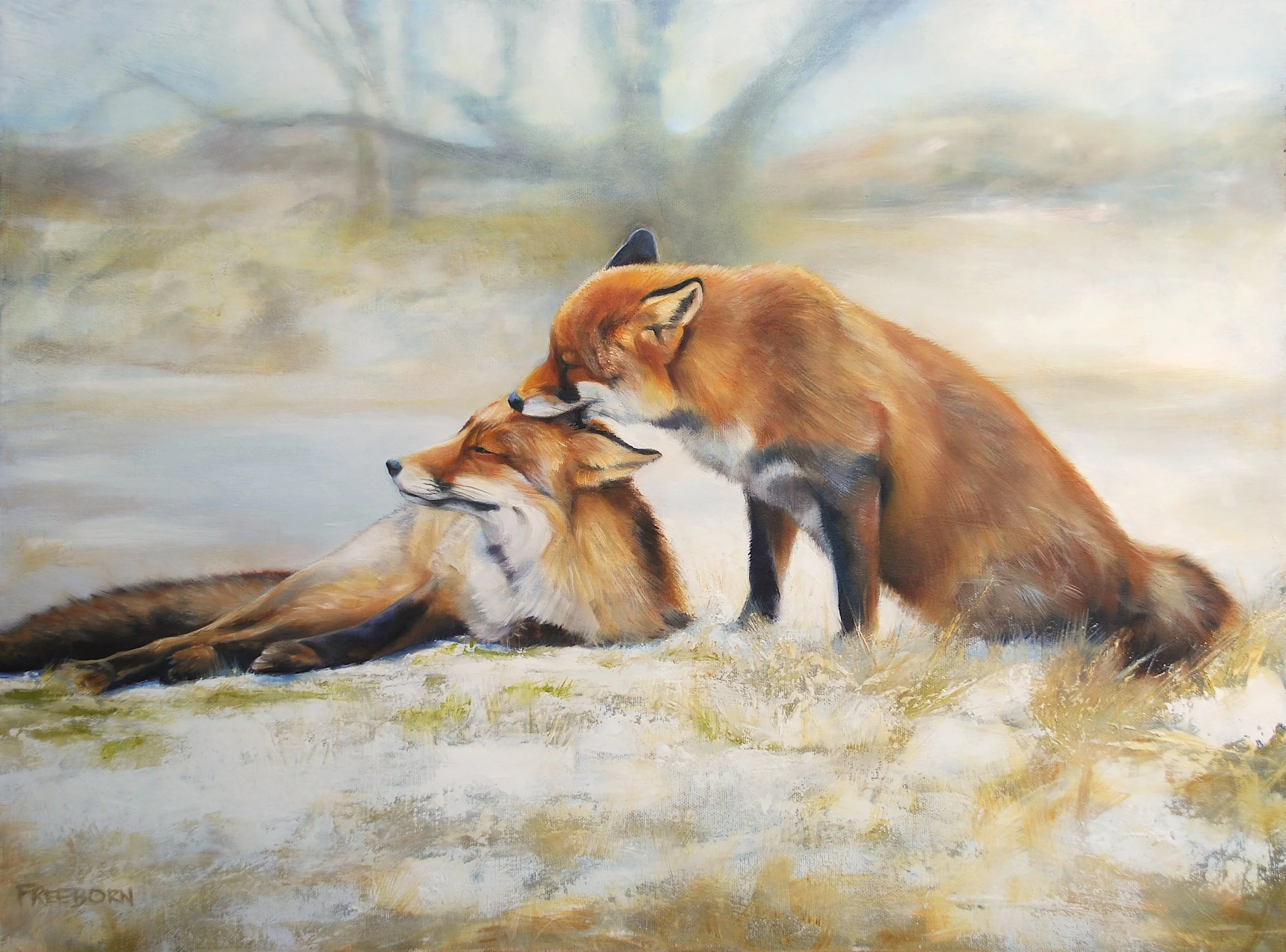   Acceptance   18” × 24” oil on canvas 