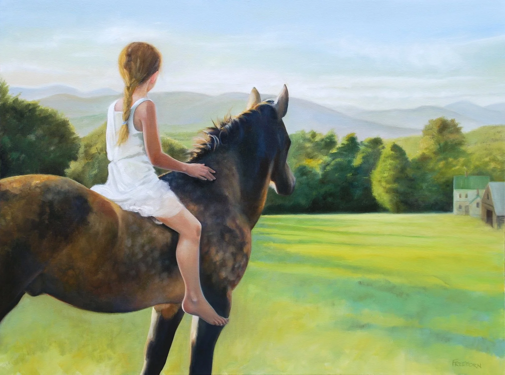   Sixth Generation   36” x 48” oil on canvas 