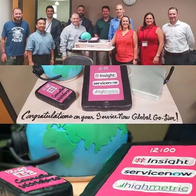 Congratulations on your global 🌍🌎🌏 ServiceNow go-live, Insight! 
#highmetric #servicenow #teamwork #commercial #msp
