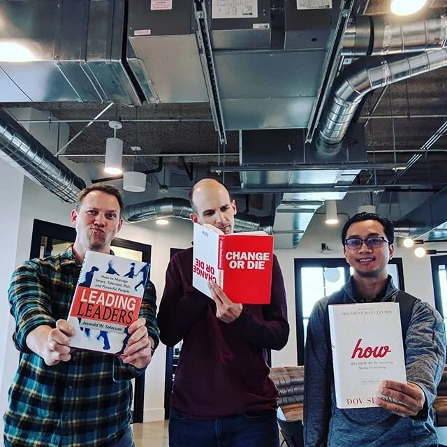 Part of the West Coast Highmetric team keeping it real at a #wework in SoCal. #highmetric #servicenow #teamwork