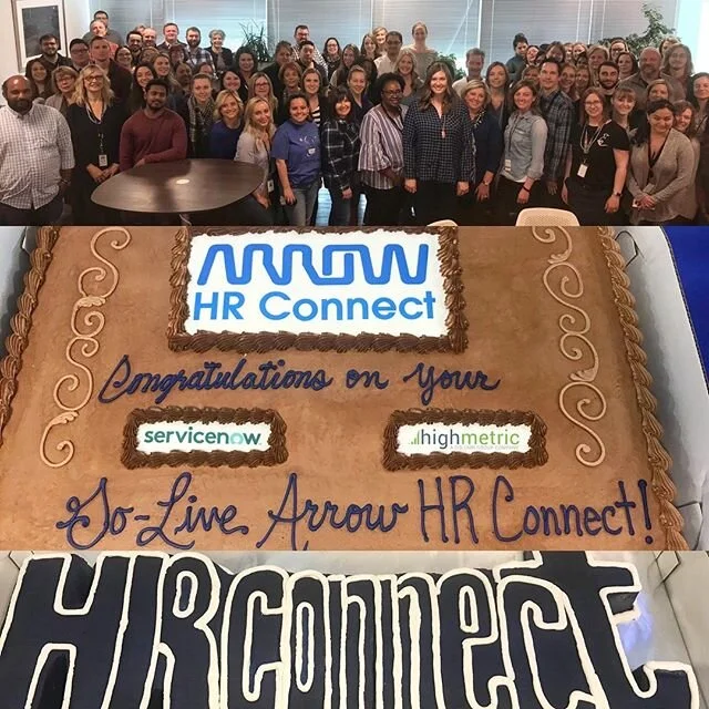 Congratulations on your #servicenow #hr #golive!