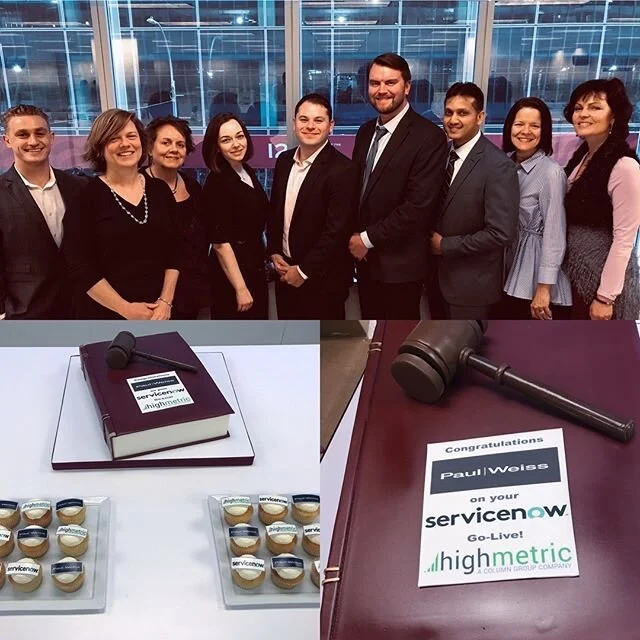 Congratulations on your #servicenow #golive !