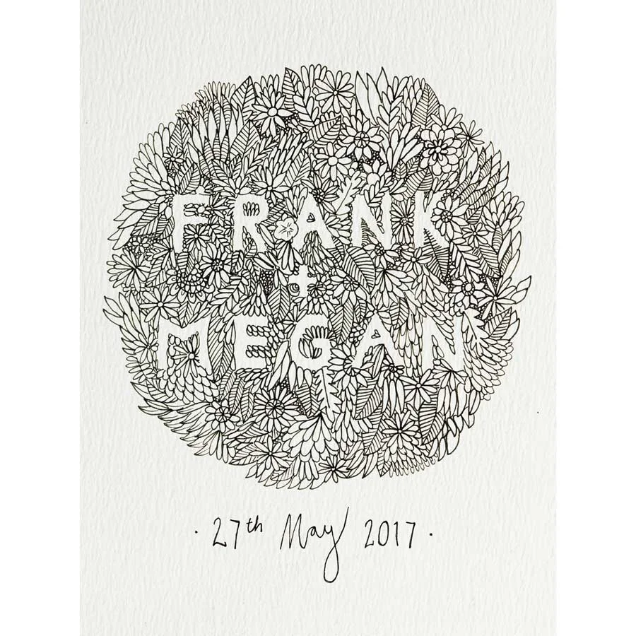 Floral Invitation