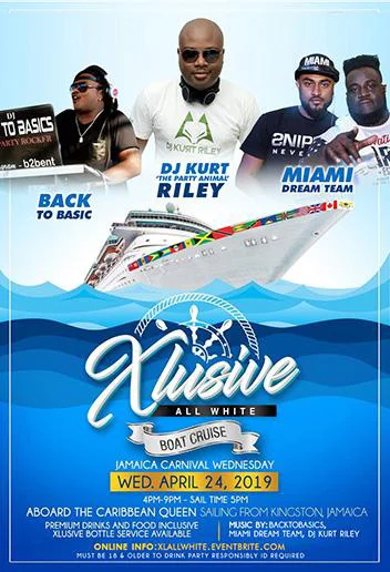 Xlusive All White Boat Cruise