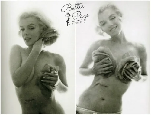 ~Our bodies endure so much -- like the gall bladder surgery that caused Marilyn's scar that she's flaunting loud & proud! If you don't quite love your body yet, at least try to give it the respect it deserves and take care of it the best you can.~ 