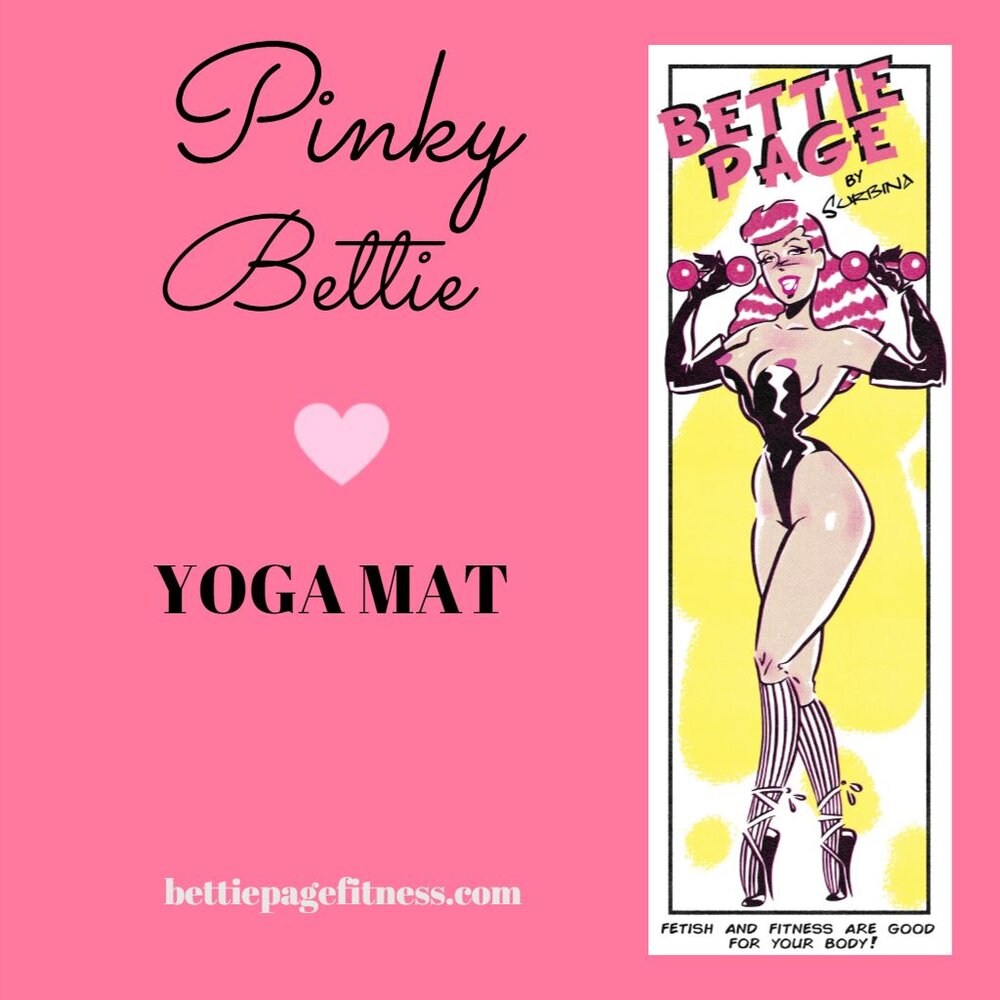 Betty Boop Surf Yoga Mat