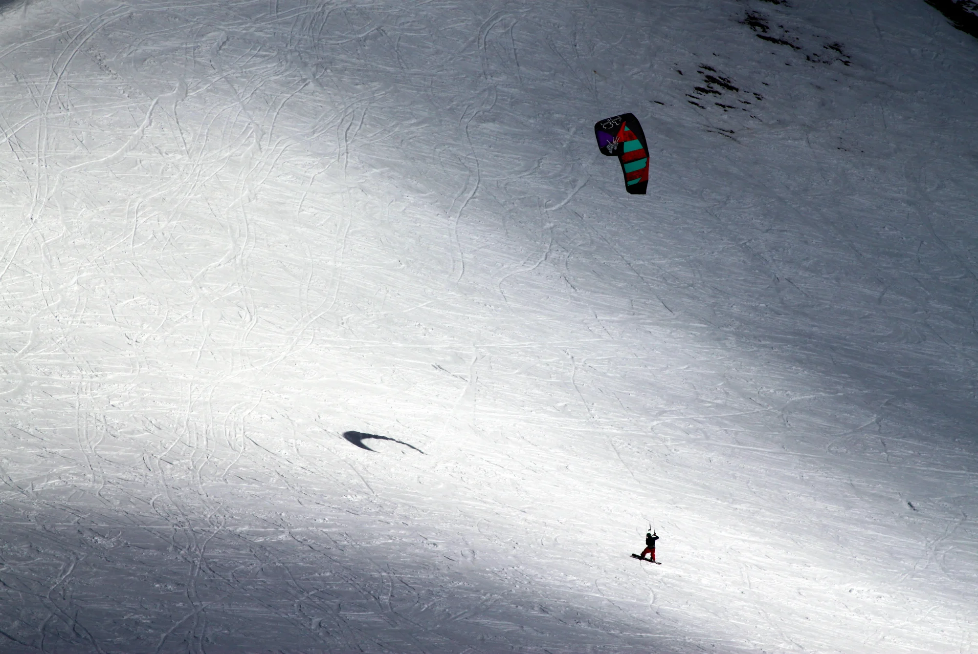 snowkiting france