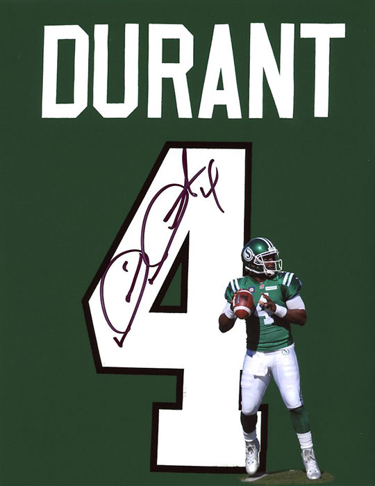 Autographed 8x10 Uniform Photo (signed in black ink) $40 + $5 shipping Autographed 11x14 Uniform Photo (signed in black ink) $70 + $5 shipping