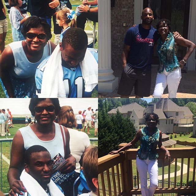 I constantly get on u for bragging to everyone about ur sons accomplishments. Well it's only right that I brag to the world about how wonderful u are. U are the heart and soul of this family and I wouldn't be where I am today without u. Happy Mothers Day Momma! And to all the wonderful mothers out there enjoy ur day!!