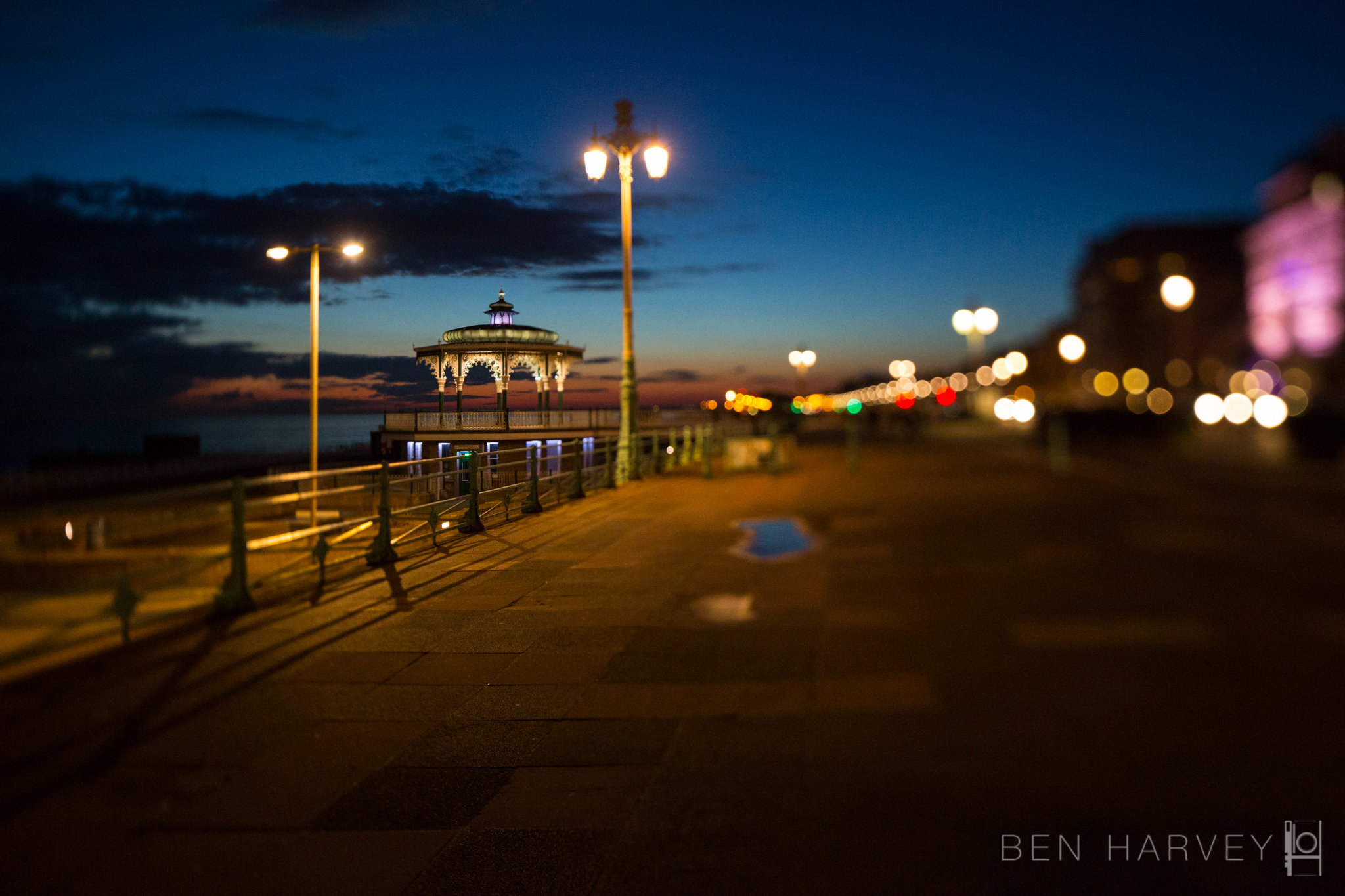 Brighton Band Stand at Twilight