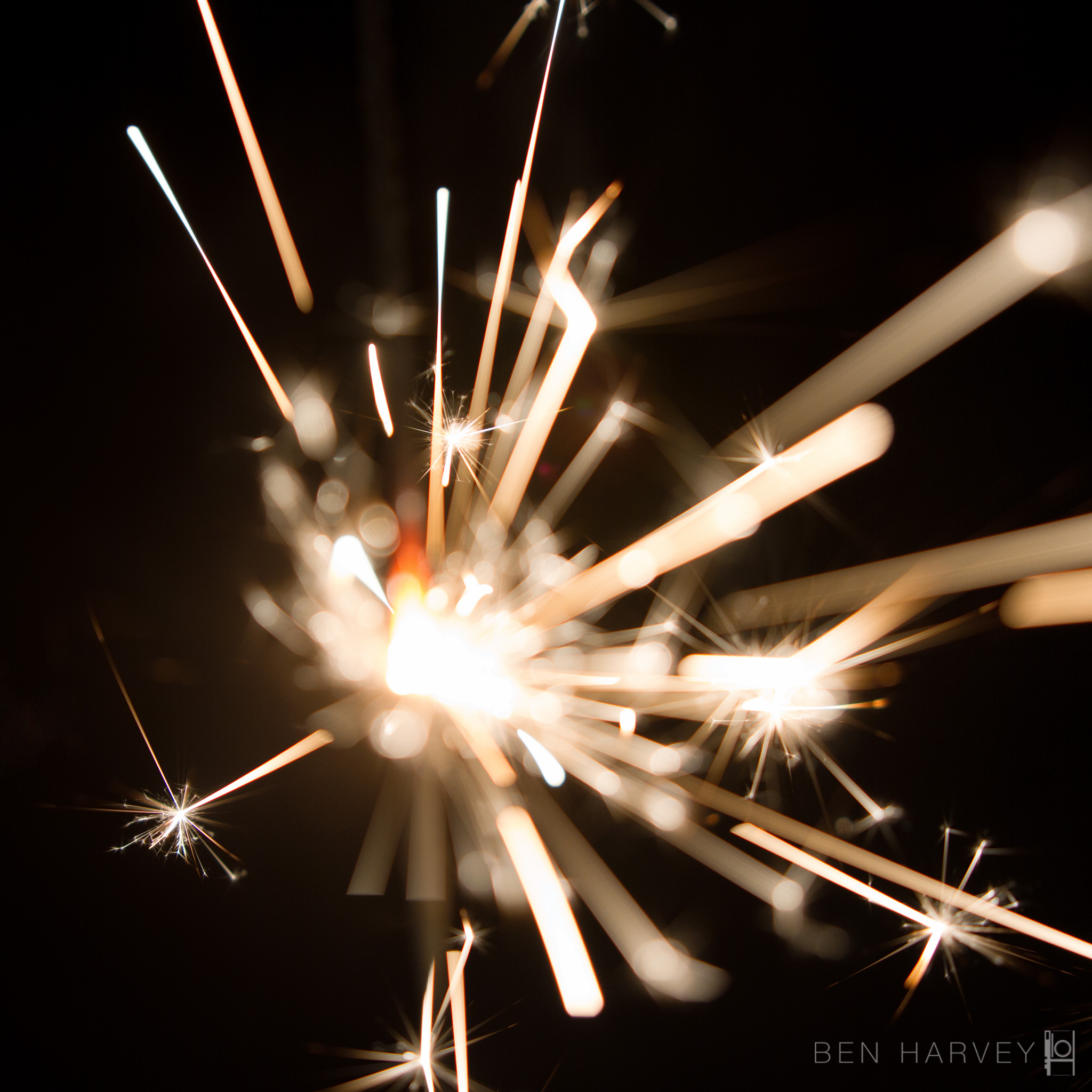 Sparkler Bokeh