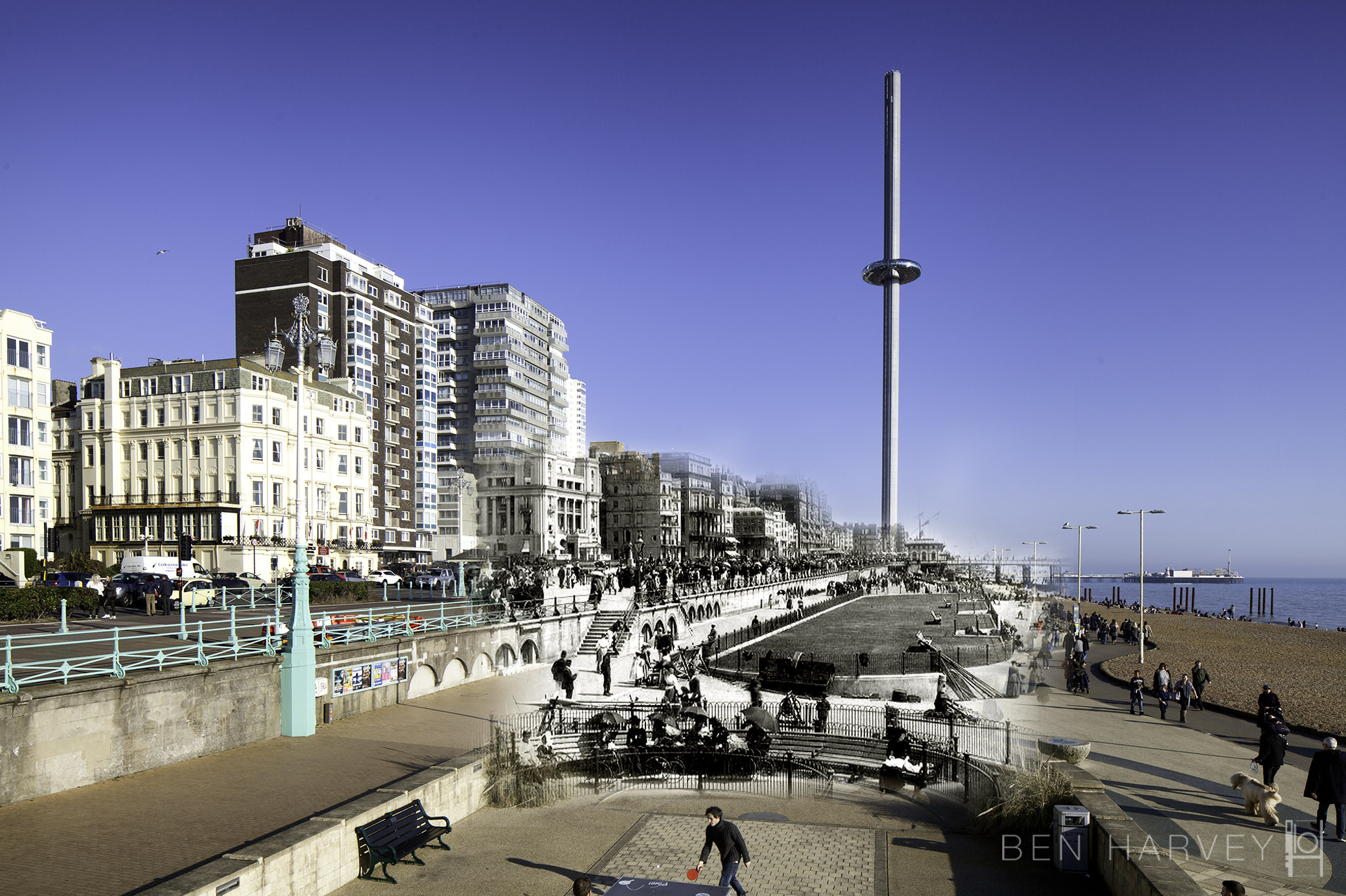 3. View from bandstand looking east