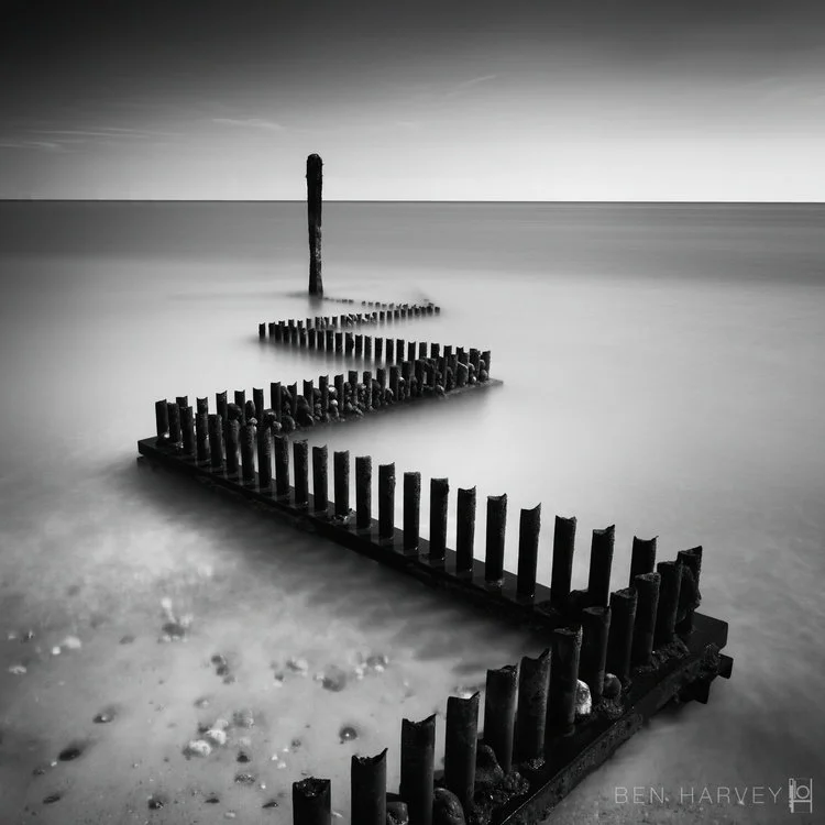 A view in Norfolk which I removed the wind farm...
