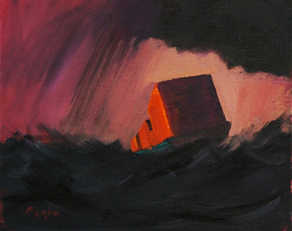 Red Container Ship in Stormy Sea IMGP4225 small.jpg