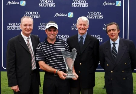 Paul McGinley with the 2005 Volvo Masters