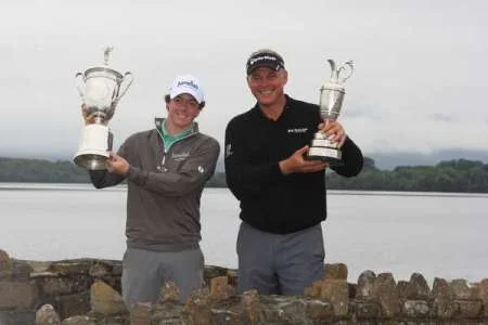 Major winners McIlroy and Clarke share Professional of the Year award