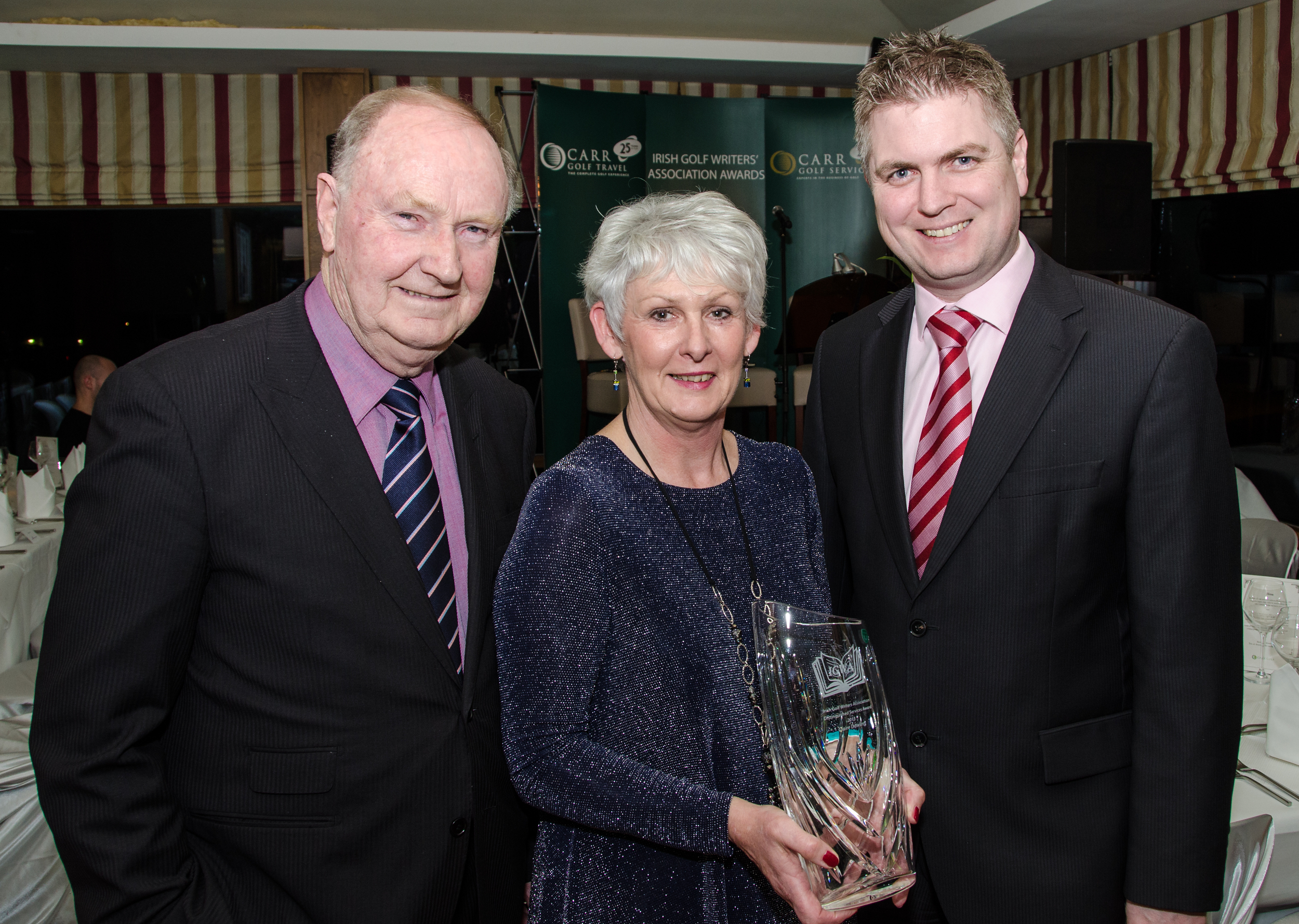 Claire Dowling winner of Distinguished Services to Golf Award Pic by Mel Maclaine.jpg