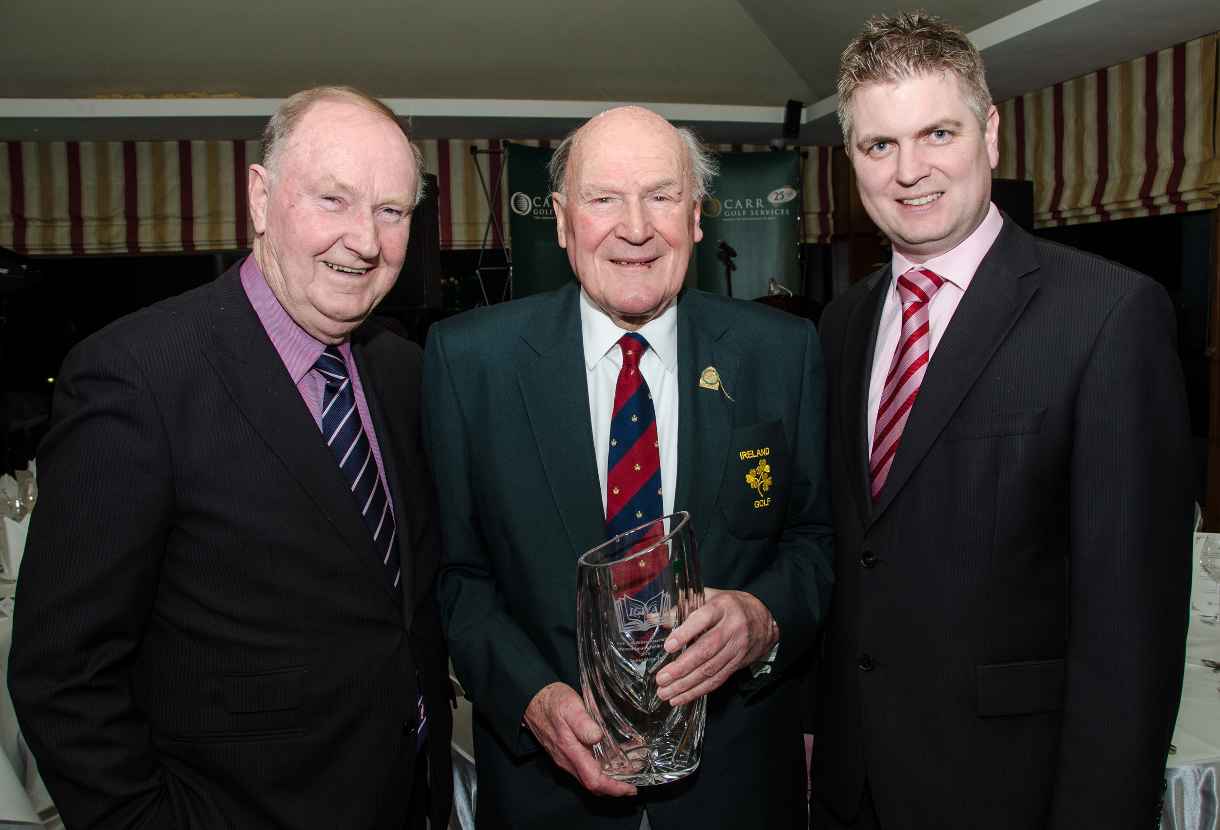 Ian Bamford winner of Distinguished Services to Golf for 2014 Pic by Mel Maclaine.jpg