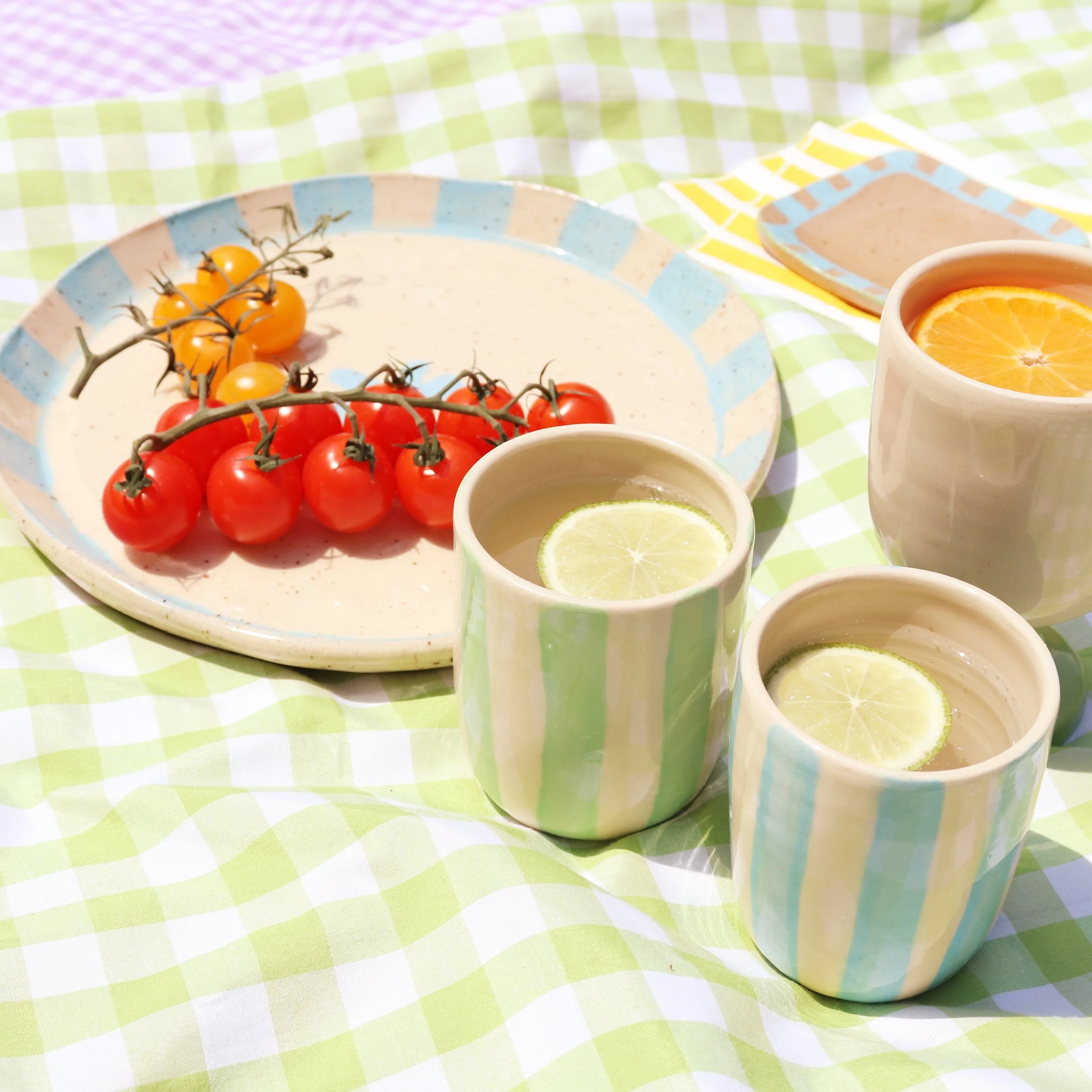 Stripe Tumbler