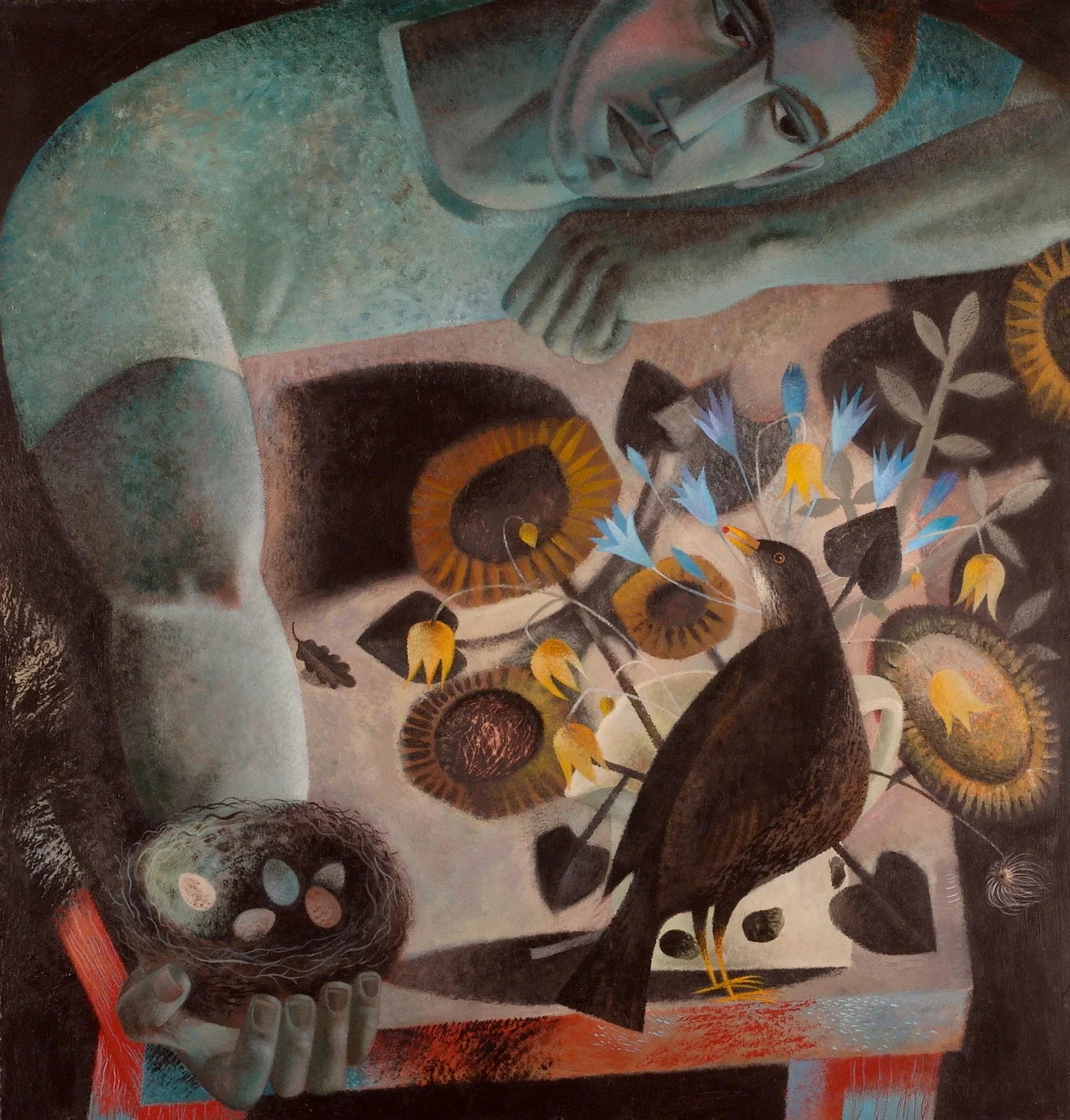   Kevin and the Sunflowers . 2009. Private Collection 