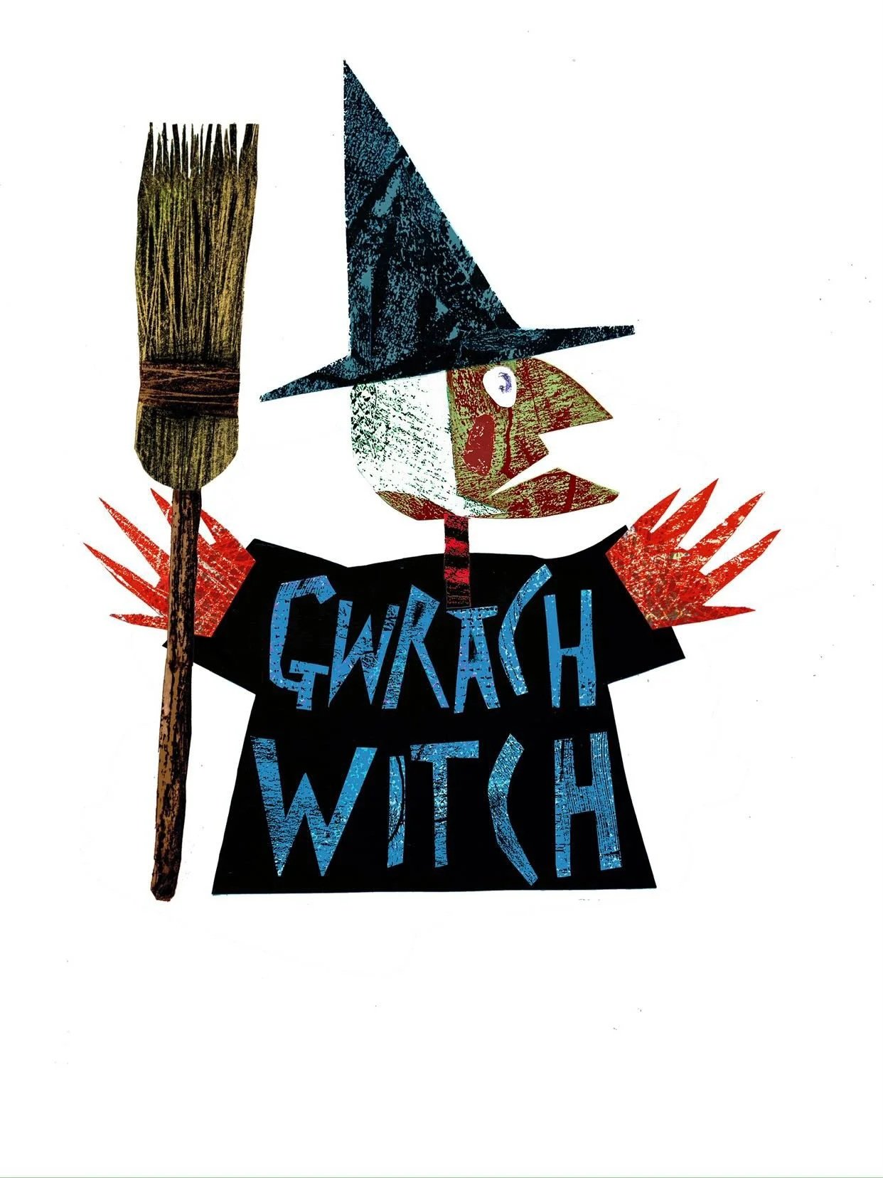   Gwrach/Witch  was the opening exhibition at Oriel Myrddin in Carmarthen after a five year closure for rebuilding. It examined in detail the artist’s fifteen year exploration of the fairytale Hansel &amp; Gretel in books, a toy theatre for Benjamin 