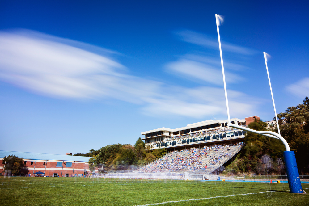  A long exposure of a Norse Football game taken in the Fall of 2014. Photo by Aaron Lurth 