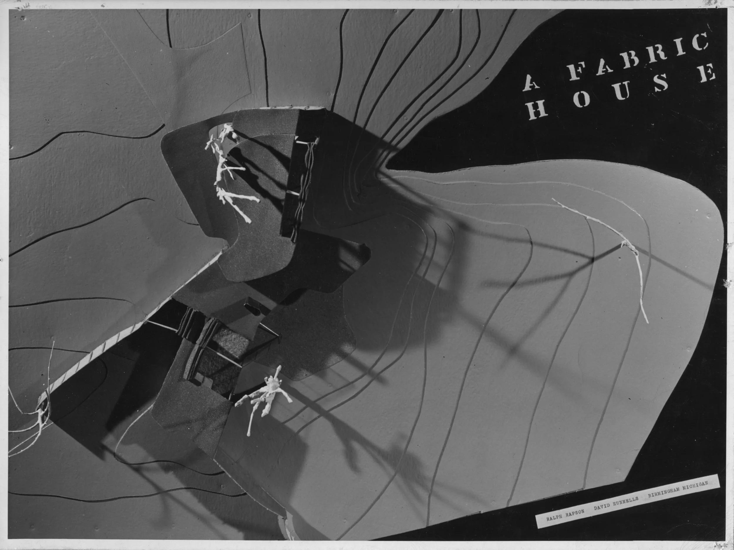 Fabric House - Competition Entry - David B. Runnells with Ralph Rapson