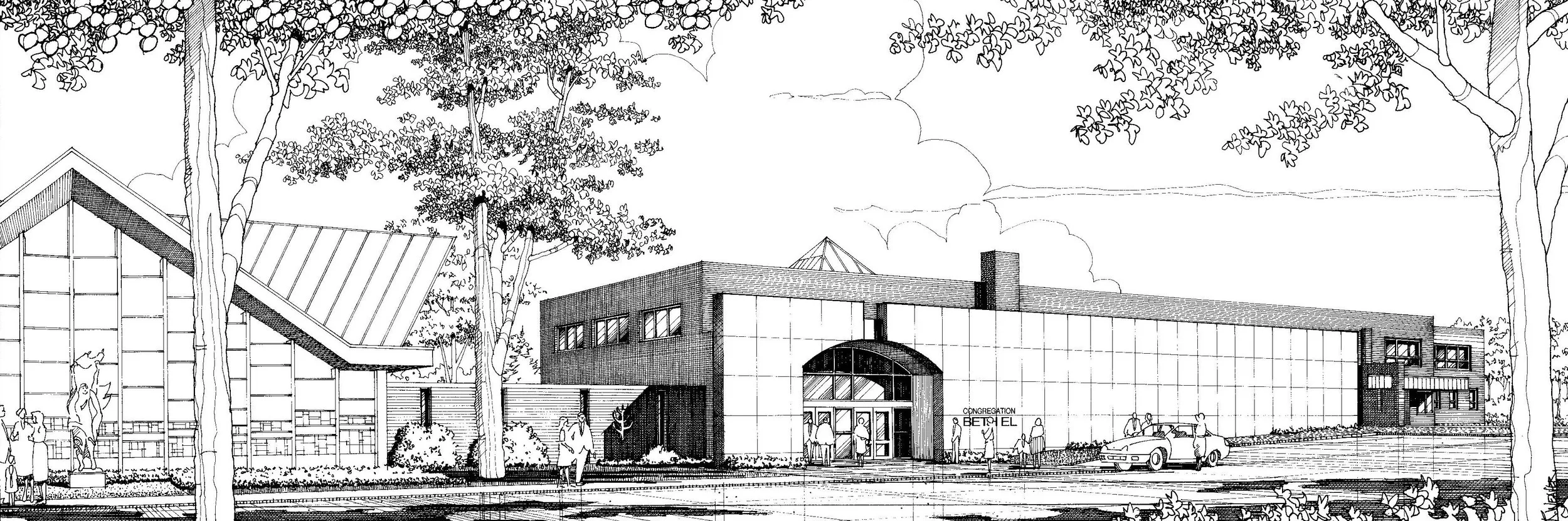   BETH EL&nbsp;SYNAGOGUE  (CONCEPTUAL DESIGN) South Orange, NJ 