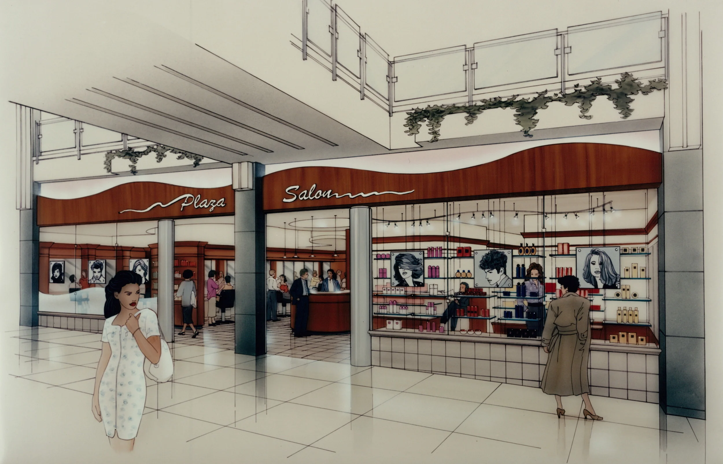   PLAZA SALON  Garden State Plaza, NJ 