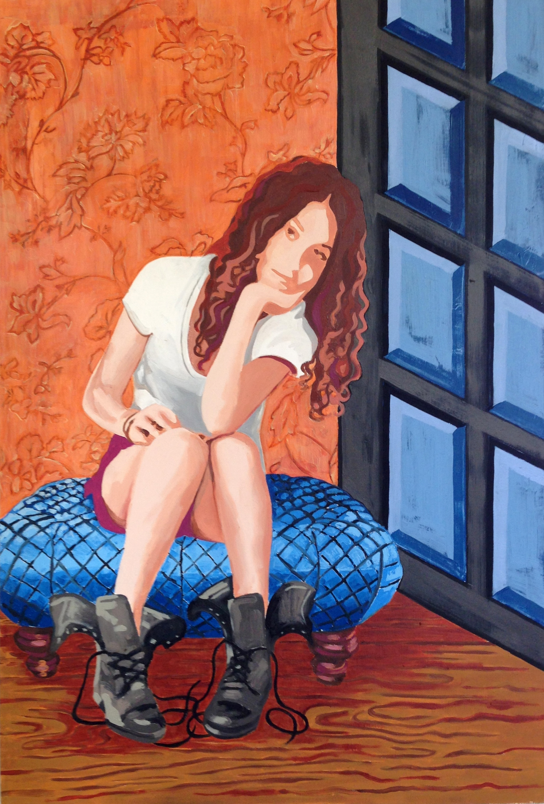 Middle School - Oil on canvas - 2' x 3'
