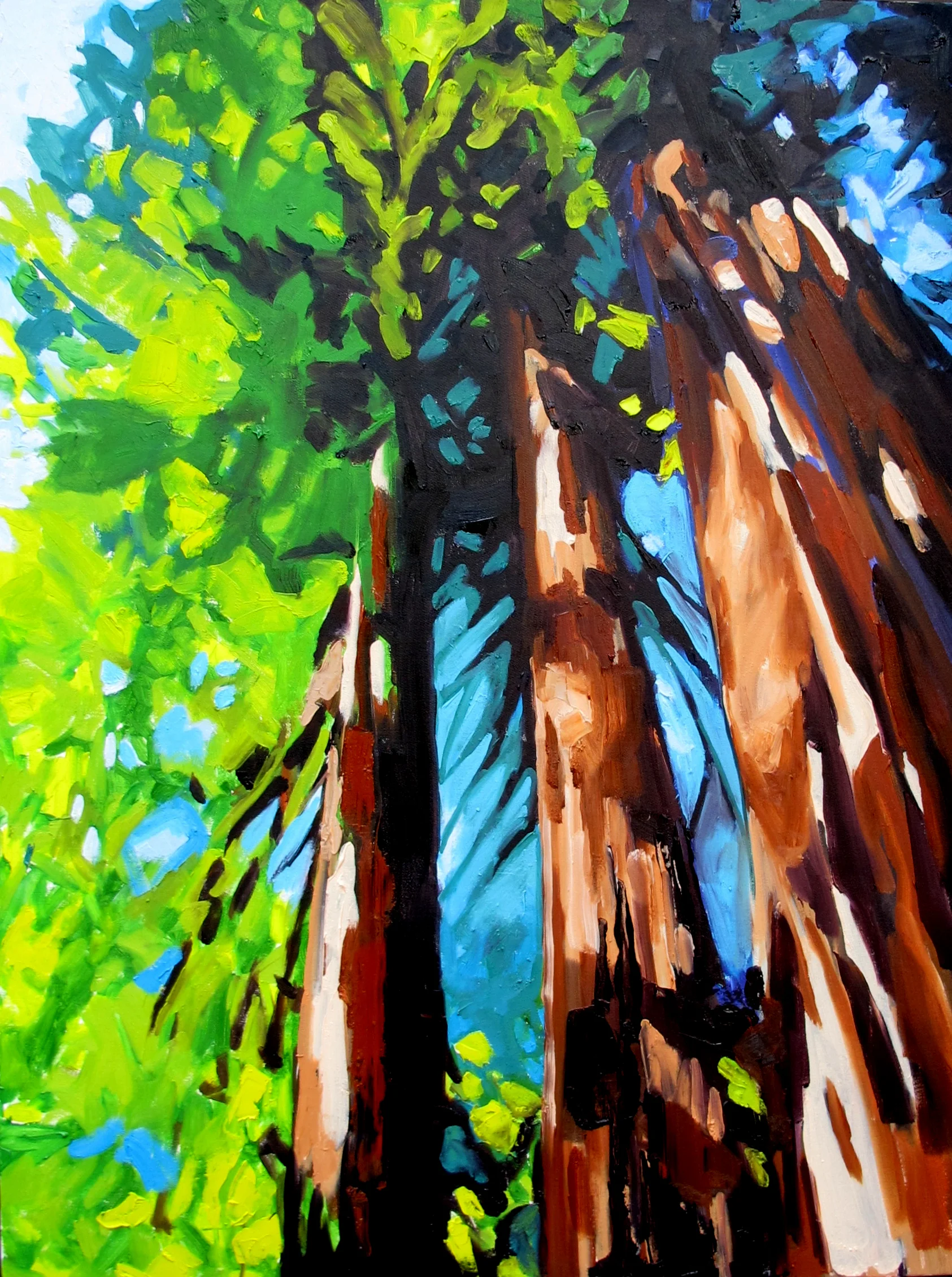 Woods 1 - Oil on canvas - 3'x4'