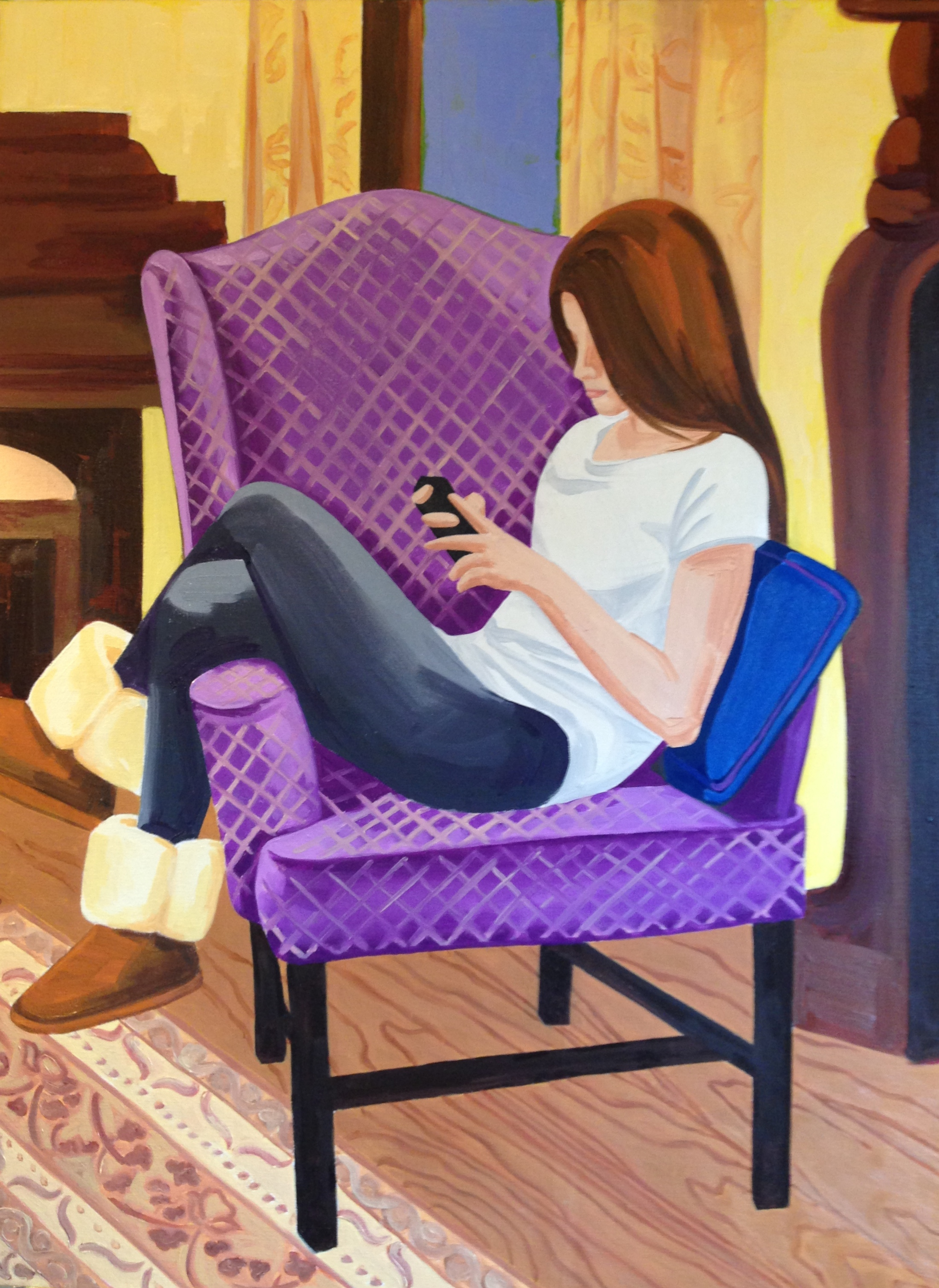 Texter - Oil on canvas - 30"x40"