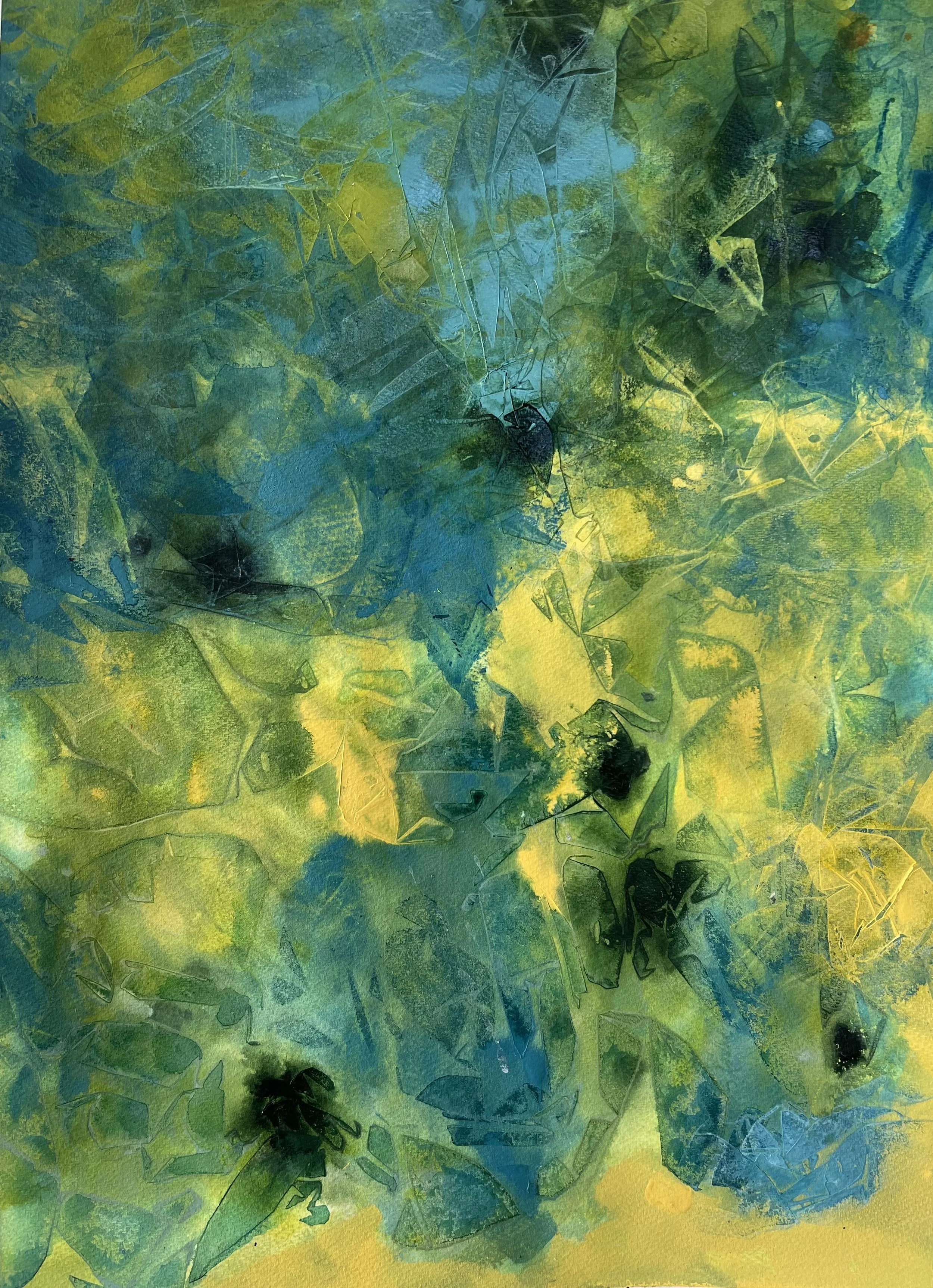 Acrylic on Paper, 18" x 24"